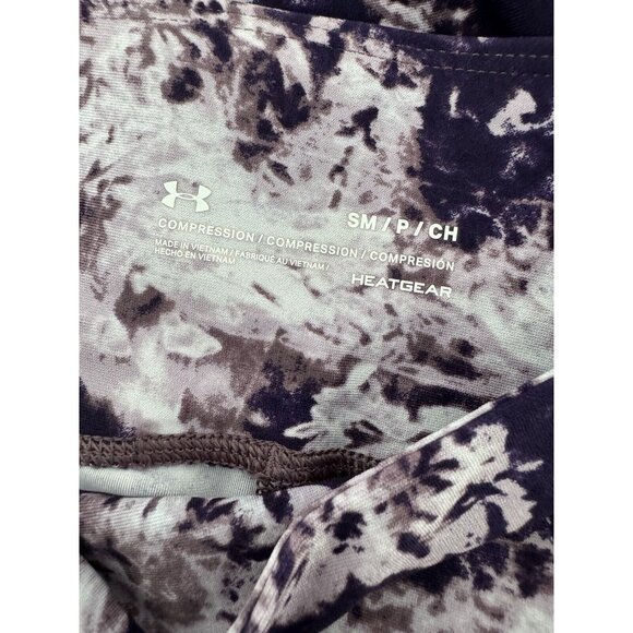 Under armour compressiond women's leggings active wear pants printed size SM/P - Picture 9 of 11